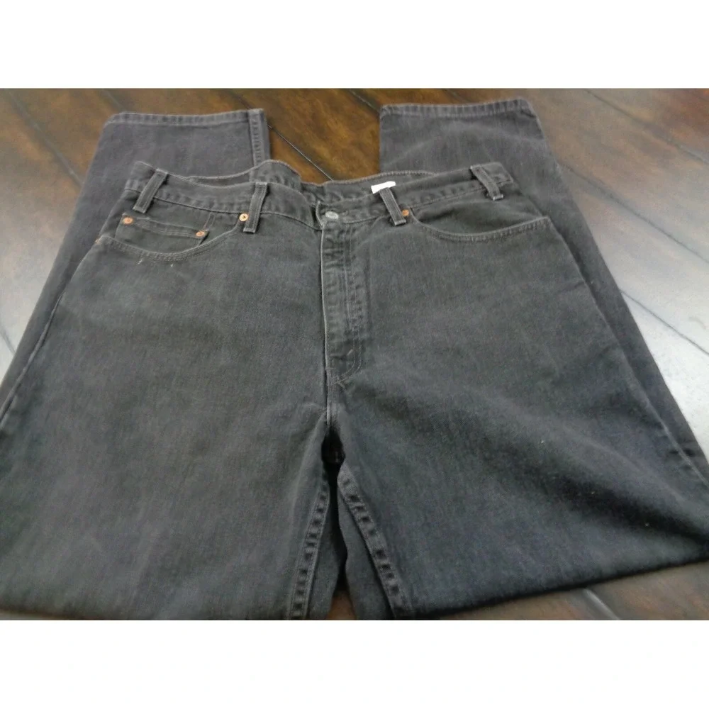 Levis 550 38x32 Relaxed Fit Vtg‎ Black USA Vintage